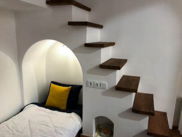 عکس عمارت سنگ پلوی کاشان (پله)