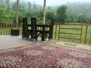 عکس کلبه چوبی دوبلکس ماسال