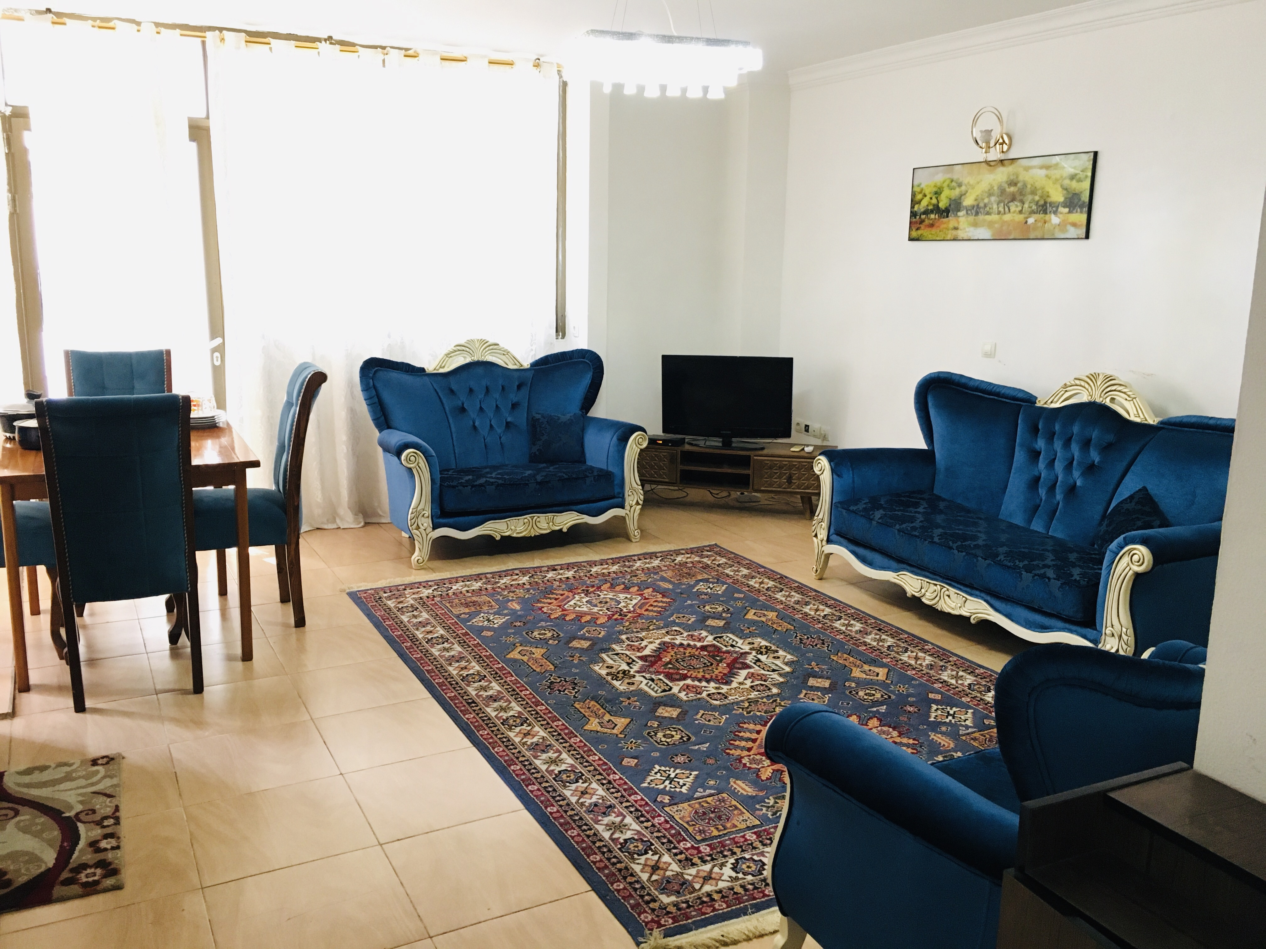 عکس آپارتمان مبله شیک دو خوابه شهرک صدف واحد 1