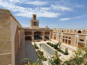 عکس اقامتگاه سنتی عمارت مالمير(سه تخته) - یزد 