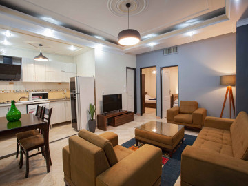 عکس آپارتمان دو خوابه مبله کشاورز