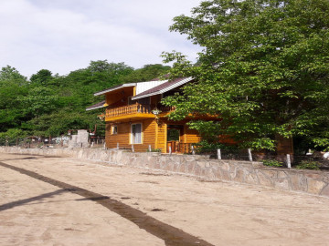 عکس ویلادوبلکس چوبی در جاده ییلاق ماسال