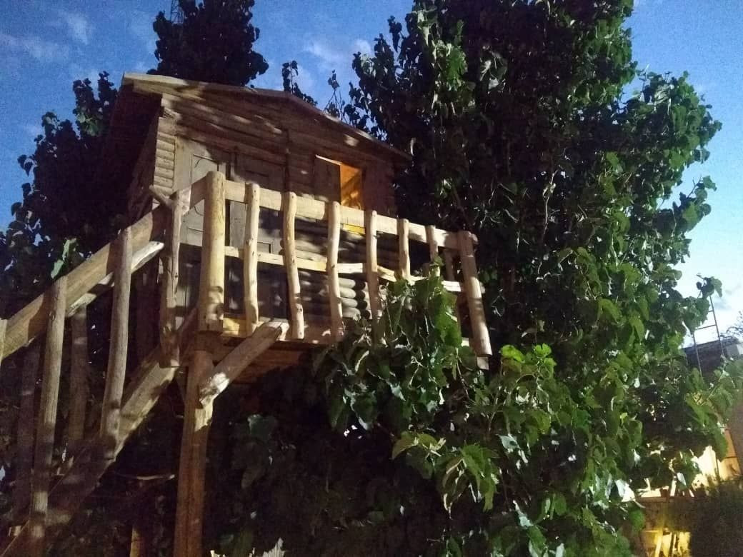 عکس بوم‌گردی کلبه‌ی شاتوت خونه‌ درختی