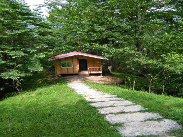 عکس کلبه جنگلی باغ سعدی 3