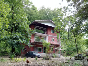 عکس جنگلی لب رودخانه 3خواب تراس دار