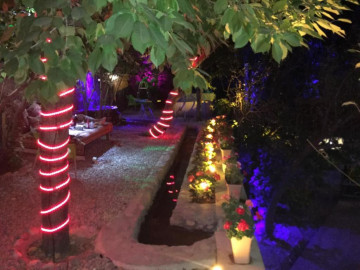 تصویر ویلا باغ در میگون با ویوی کوهستان
