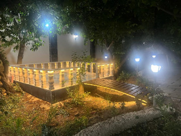 تصویر باغ ویلا با استخر، جکوزی، آتشکده و سنتی نشین