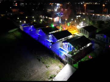 تصویر ساحلى استخردار(آبگرم) دو خوابه فلامينگو